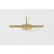 Elowen 10 watt 17.5 inch Aged Brass Picture Light Wall Light